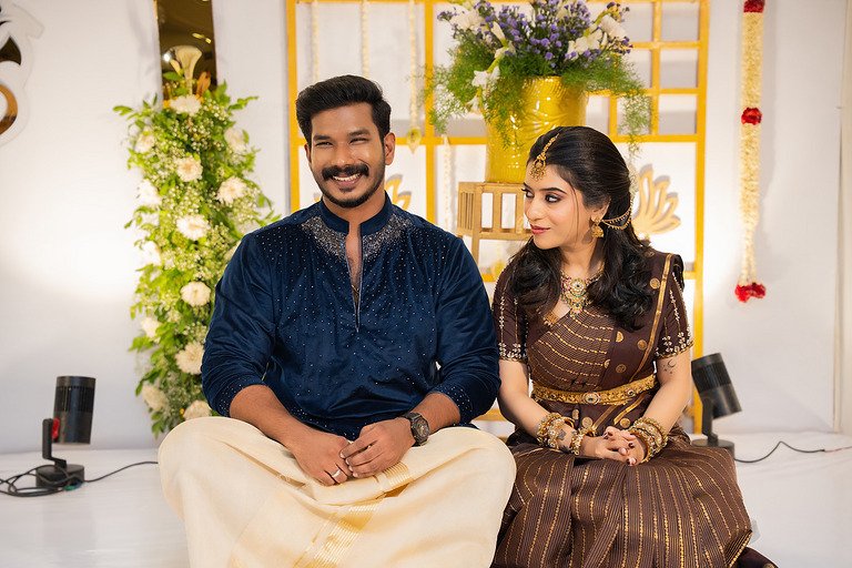 Shilpa — engagement photography by Tales by Team AR, Chennai