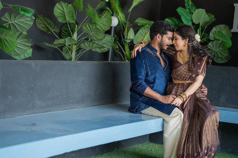 Shilpa — engagement photography by Tales by Team AR, Chennai