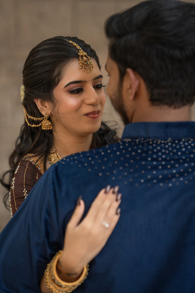 Shilpa — engagement photography by Tales by Team AR, Chennai