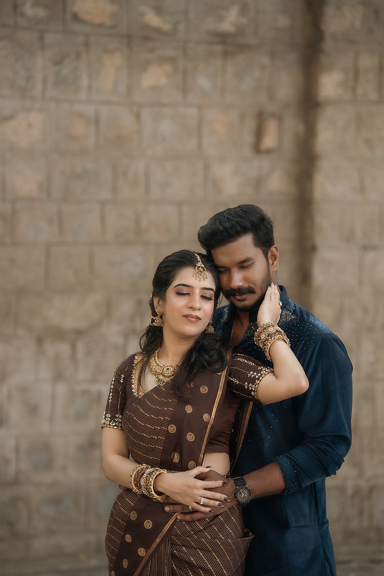 Shilpa — engagement photography by Tales by Team AR, Chennai