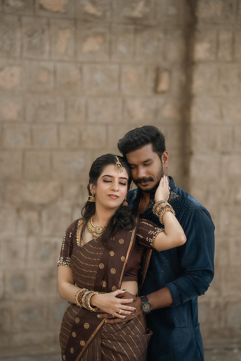 Shilpa — engagement photography by Tales by Team AR, Chennai