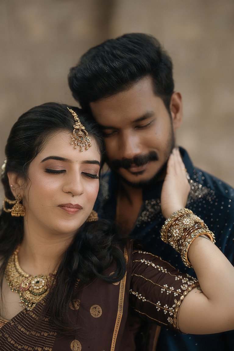 Shilpa — engagement photography by Tales by Team AR, Chennai