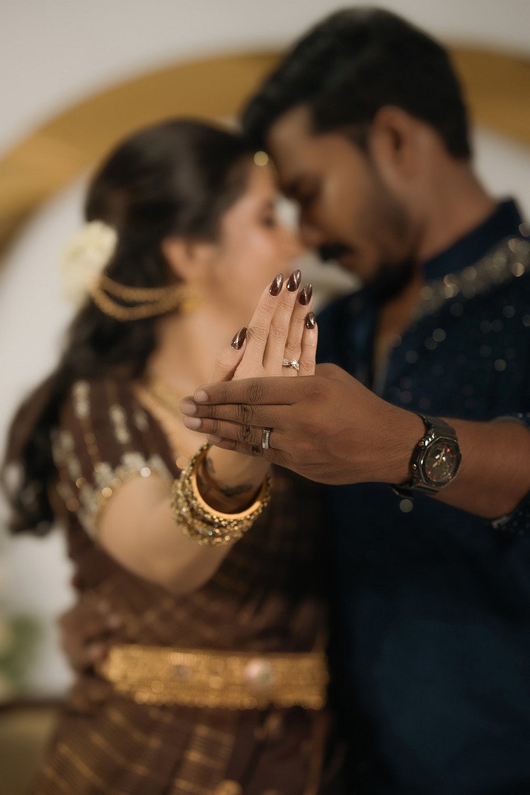 Shilpa — engagement photography by Tales by Team AR, Chennai