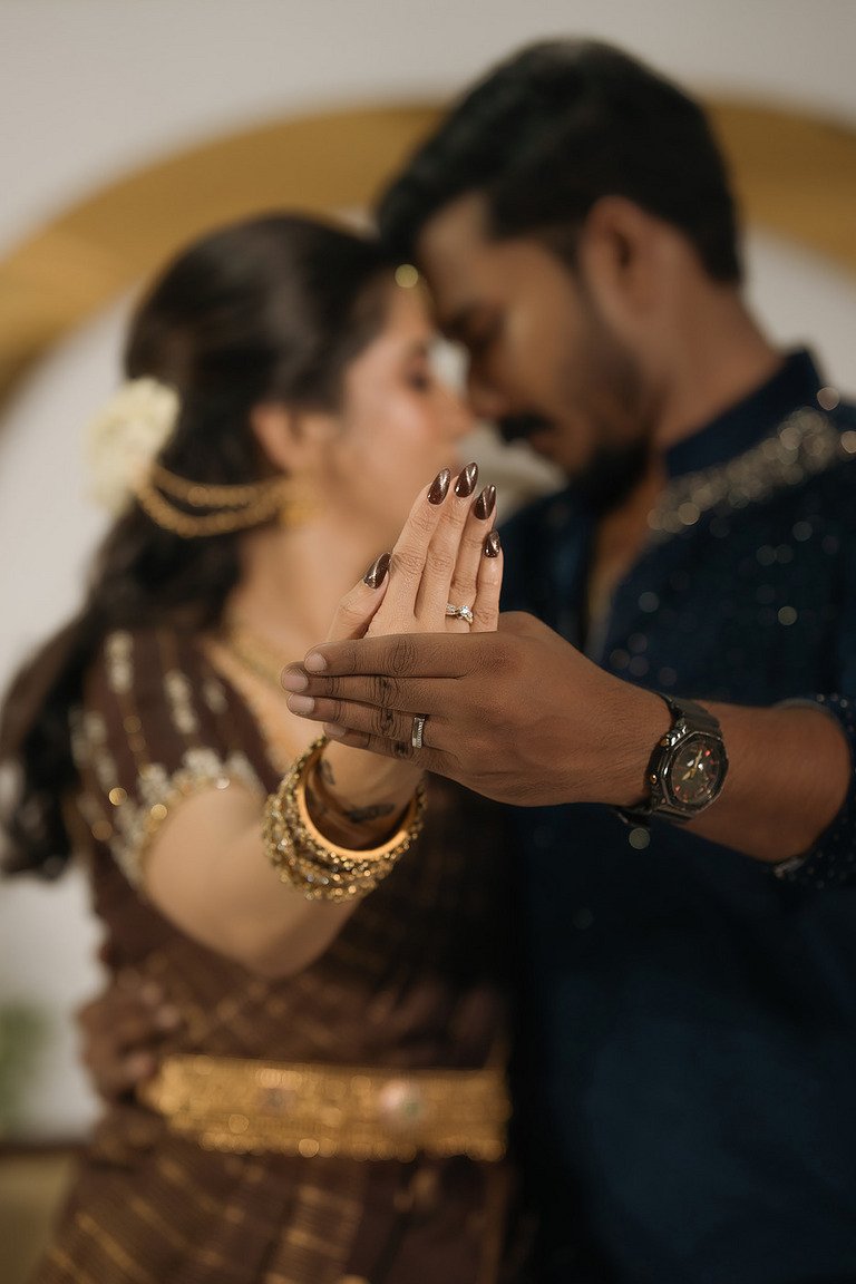 Shilpa — engagement photography by Tales by Team AR, Chennai