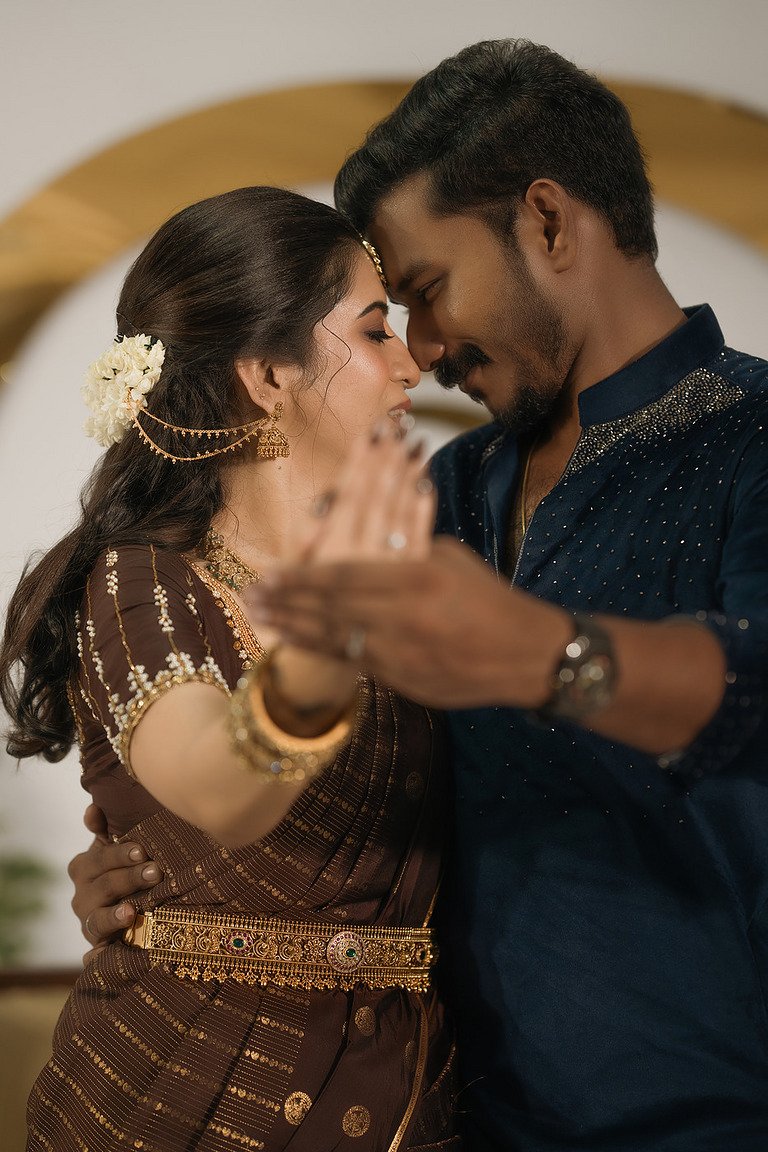 Shilpa — engagement photography by Tales by Team AR, Chennai