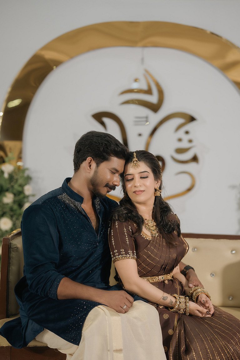 Shilpa — engagement photography by Tales by Team AR, Chennai