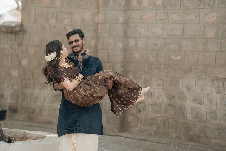 Shilpa — engagement photography by Tales by Team AR, Chennai