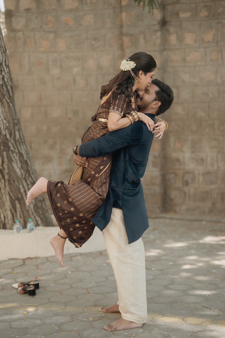 Shilpa — engagement photography by Tales by Team AR, Chennai