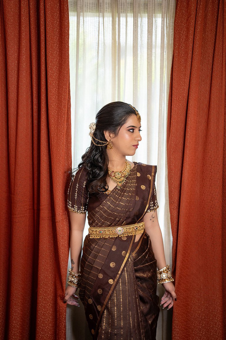 Shilpa — engagement photography by Tales by Team AR, Chennai