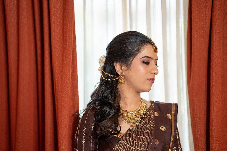 Shilpa — engagement photography by Tales by Team AR, Chennai