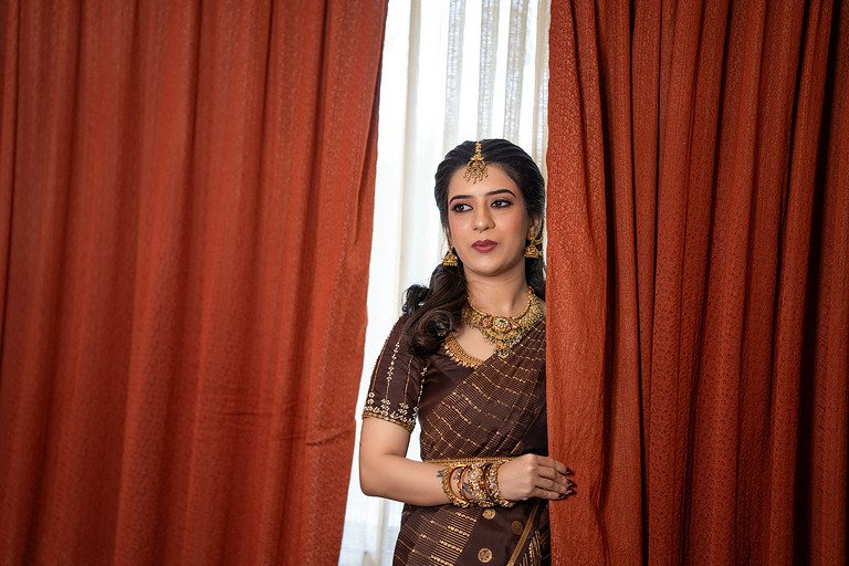 Shilpa — engagement photography by Tales by Team AR, Chennai
