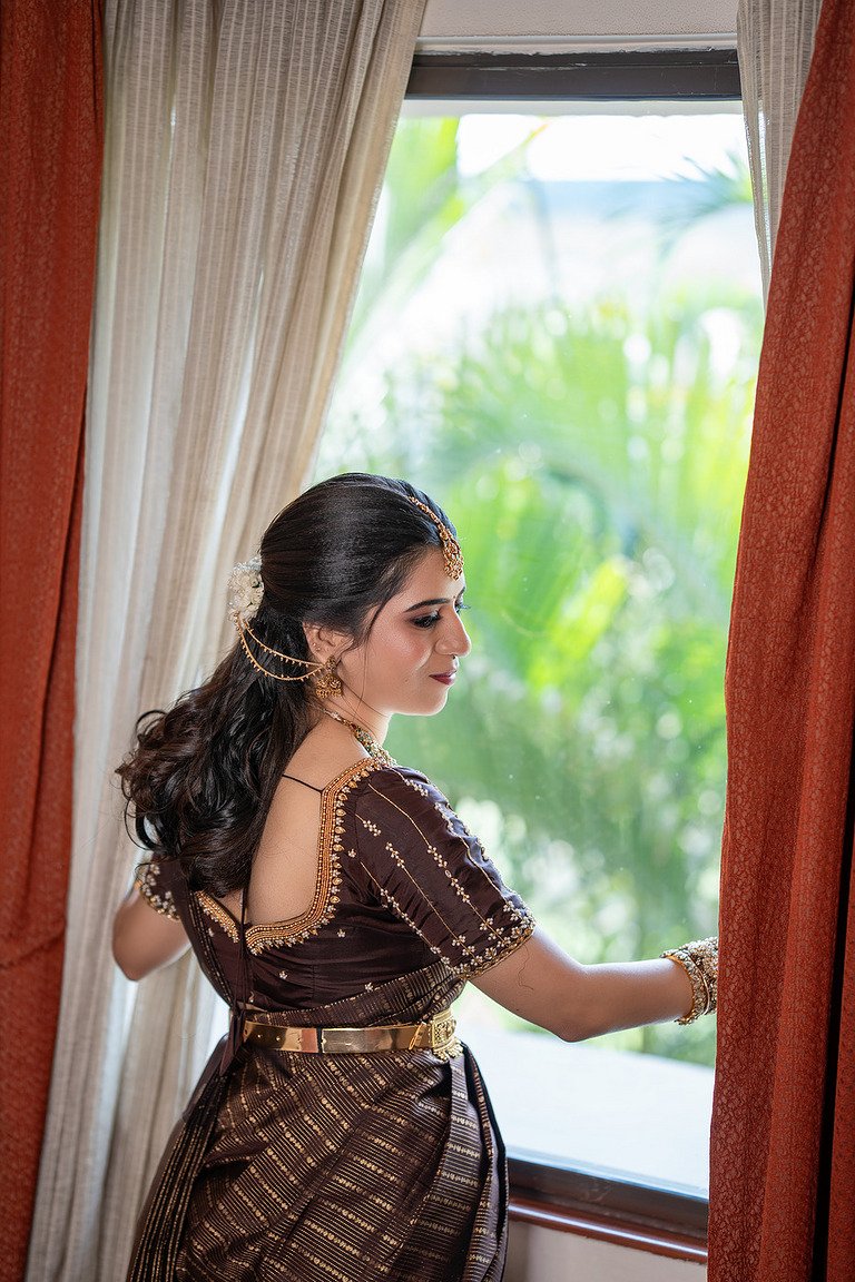 Shilpa — engagement photography by Tales by Team AR, Chennai