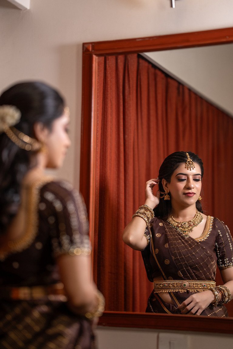 Shilpa — engagement photography by Tales by Team AR, Chennai