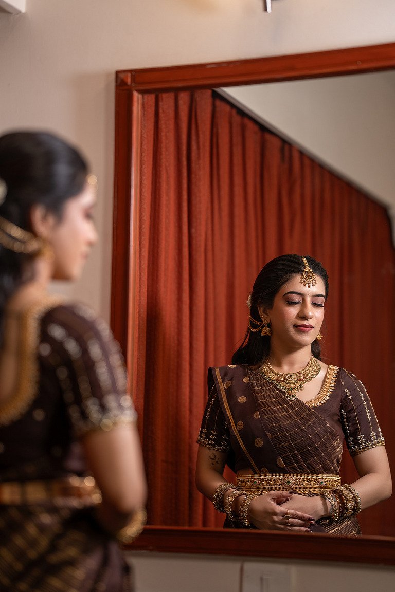 Shilpa — engagement photography by Tales by Team AR, Chennai