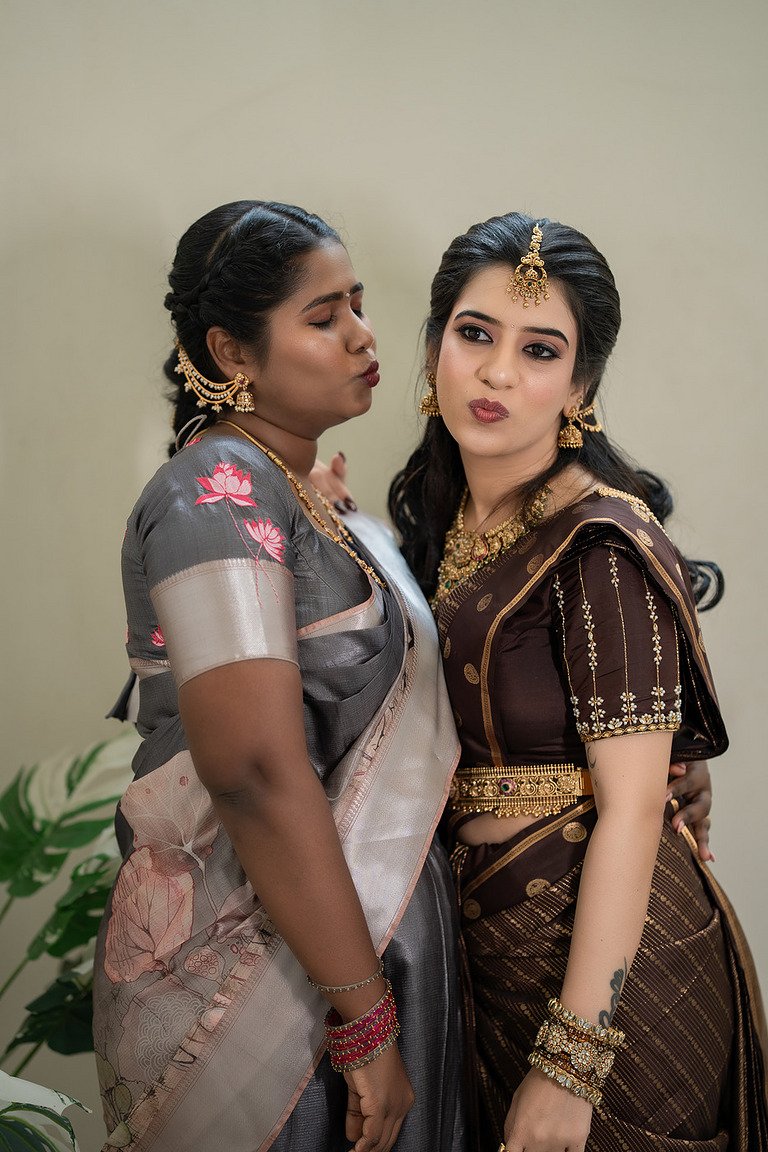 Shilpa — engagement photography by Tales by Team AR, Chennai