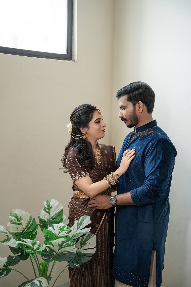 Shilpa — engagement photography by Tales by Team AR, Chennai
