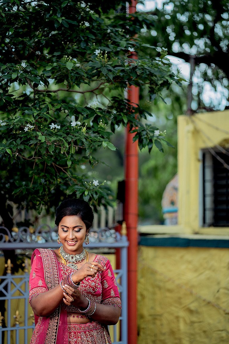 Subashree — bridal portraits photography by Tales by Team AR, Chennai
