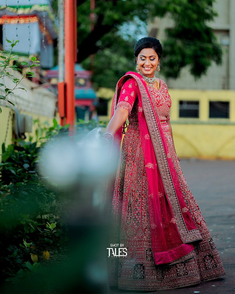 Subashree — bridal portraits photography by Tales by Team AR, Chennai