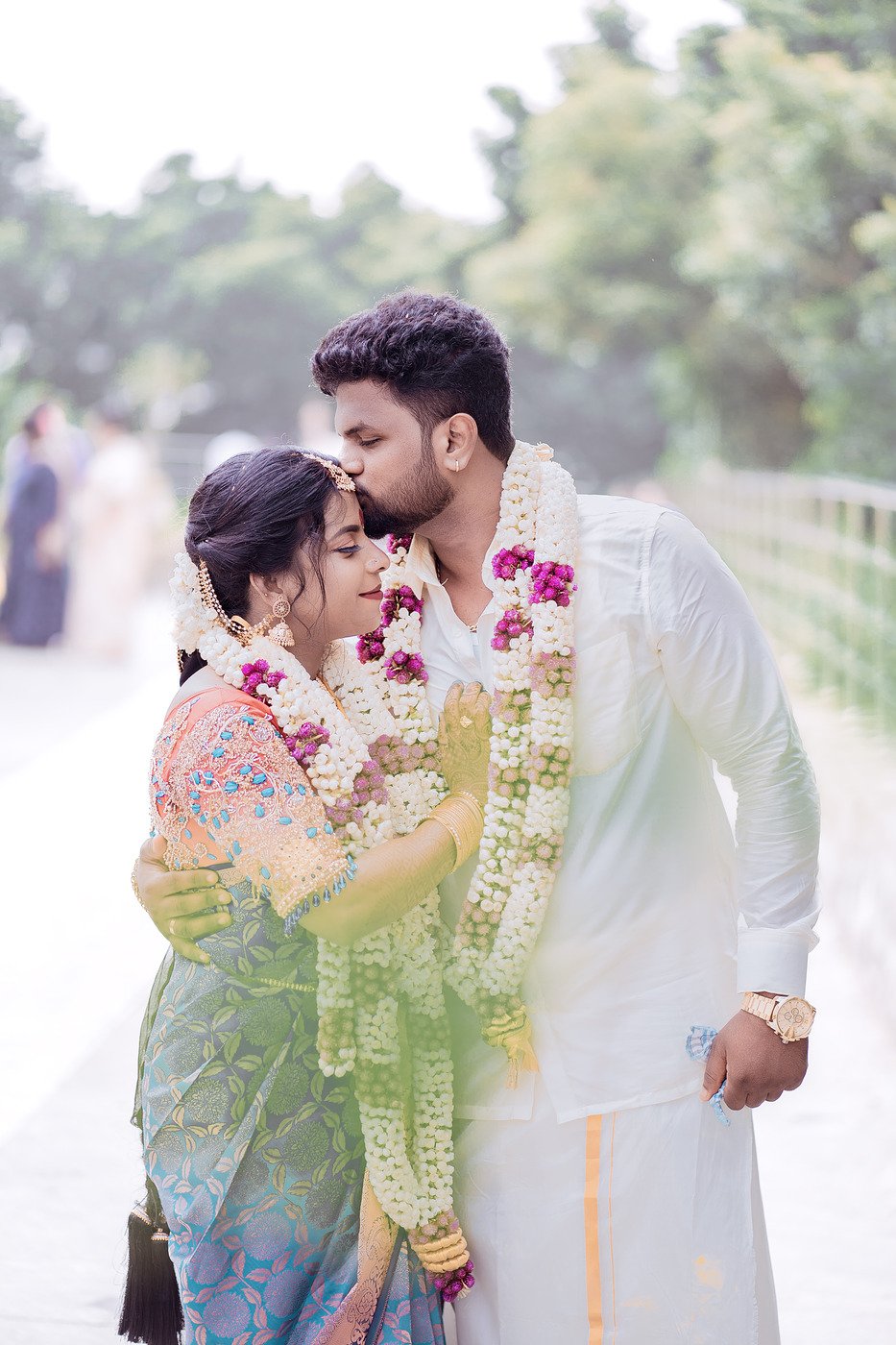 Tales by Team AR Chennai wedding couple