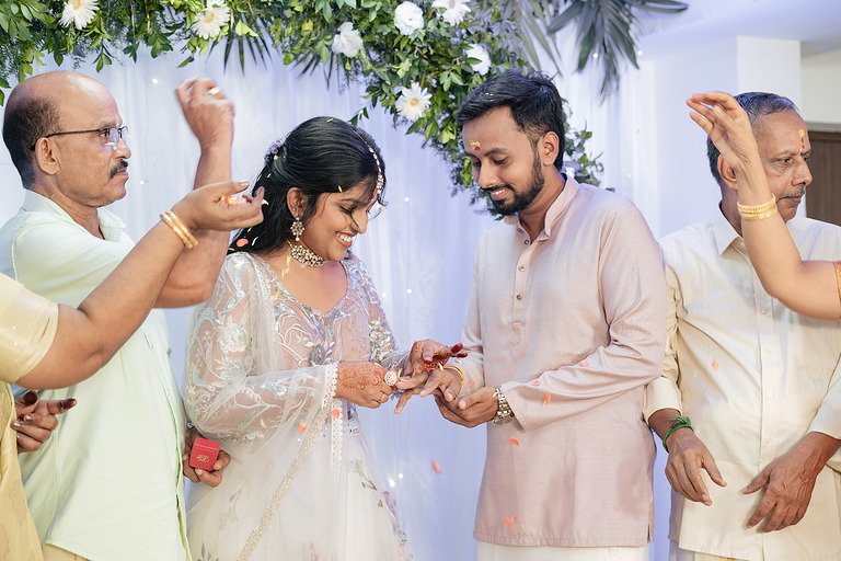 Swesha & Sanjay — Engagement — engagement photography by Tales by Team AR, Chennai