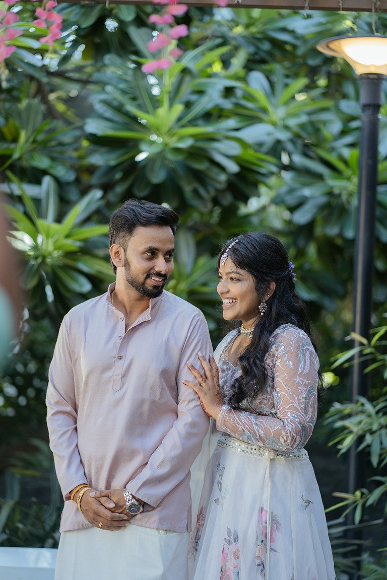 Swesha & Sanjay — Engagement — engagement photography by Tales by Team AR, Chennai
