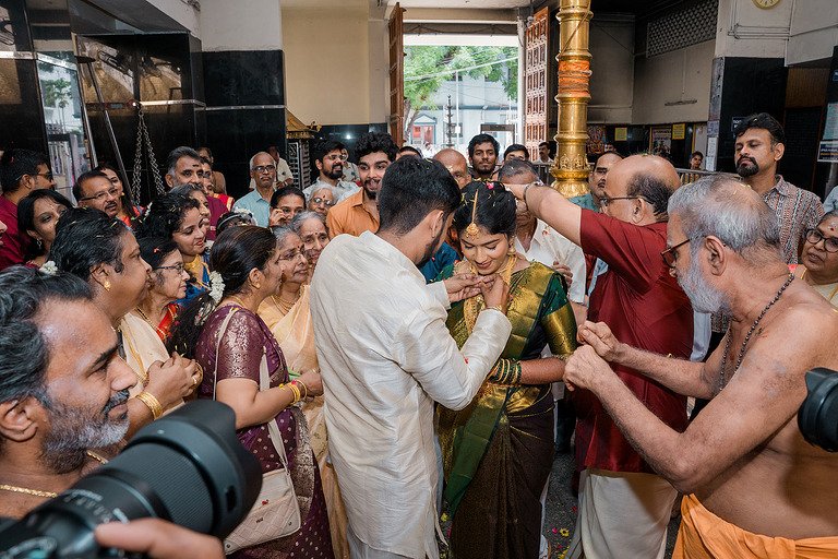Swesha & Sanjay — wedding photography by Tales by Team AR, Chennai