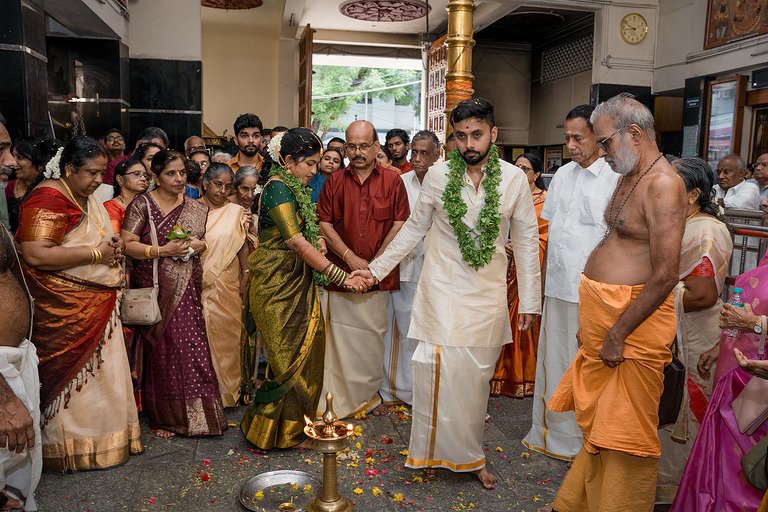 Swesha & Sanjay — wedding photography by Tales by Team AR, Chennai