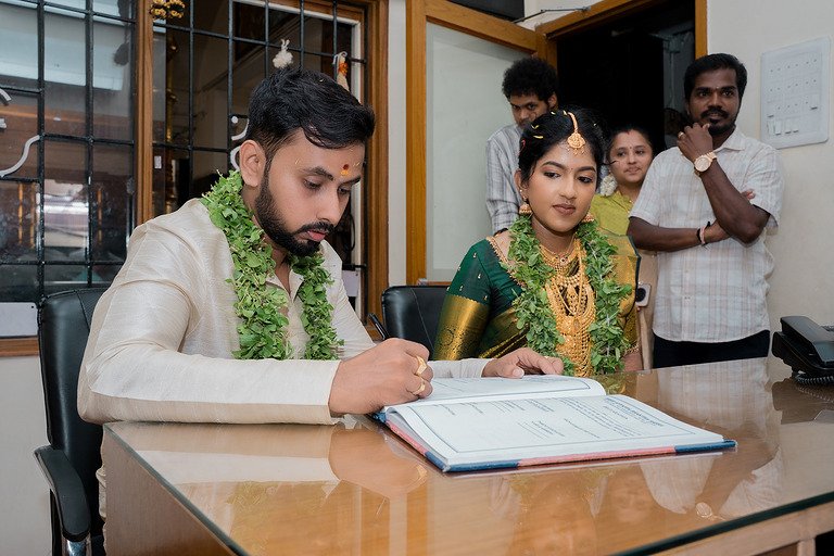 Swesha & Sanjay — wedding photography by Tales by Team AR, Chennai