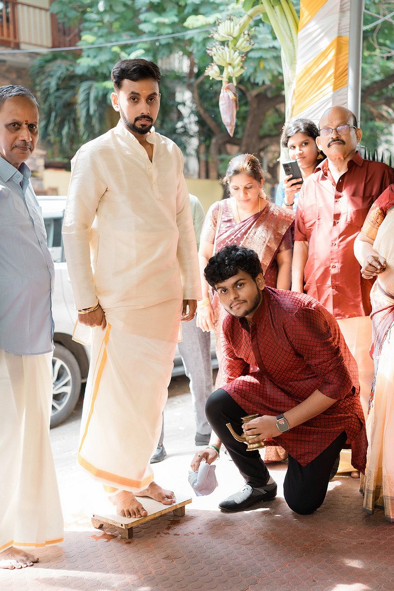 Swesha & Sanjay — wedding photography by Tales by Team AR, Chennai