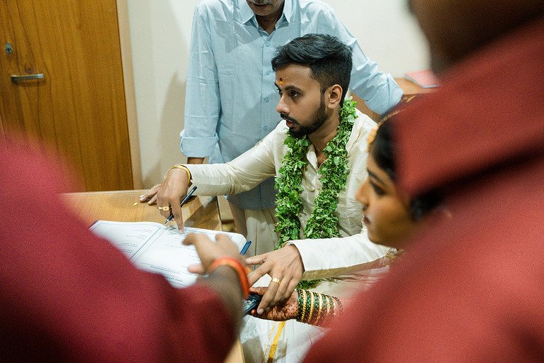 Swesha & Sanjay — wedding photography by Tales by Team AR, Chennai