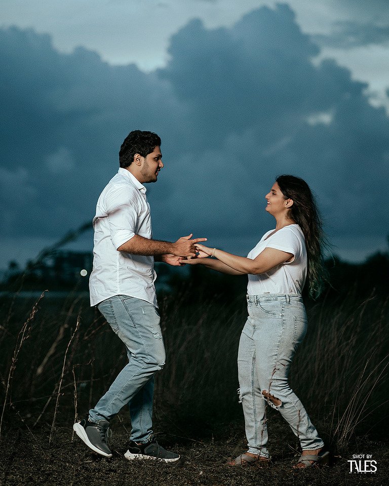 Tandra & Vasu — pre-wedding photography by Tales by Team AR, Chennai