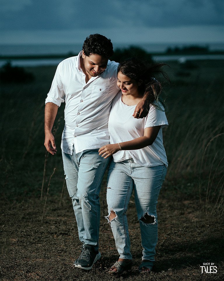Tandra & Vasu — pre-wedding photography by Tales by Team AR, Chennai