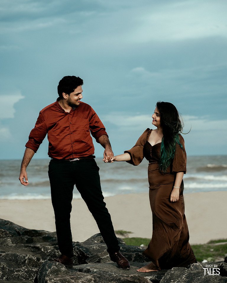 Tandra & Vasu — pre-wedding photography by Tales by Team AR, Chennai