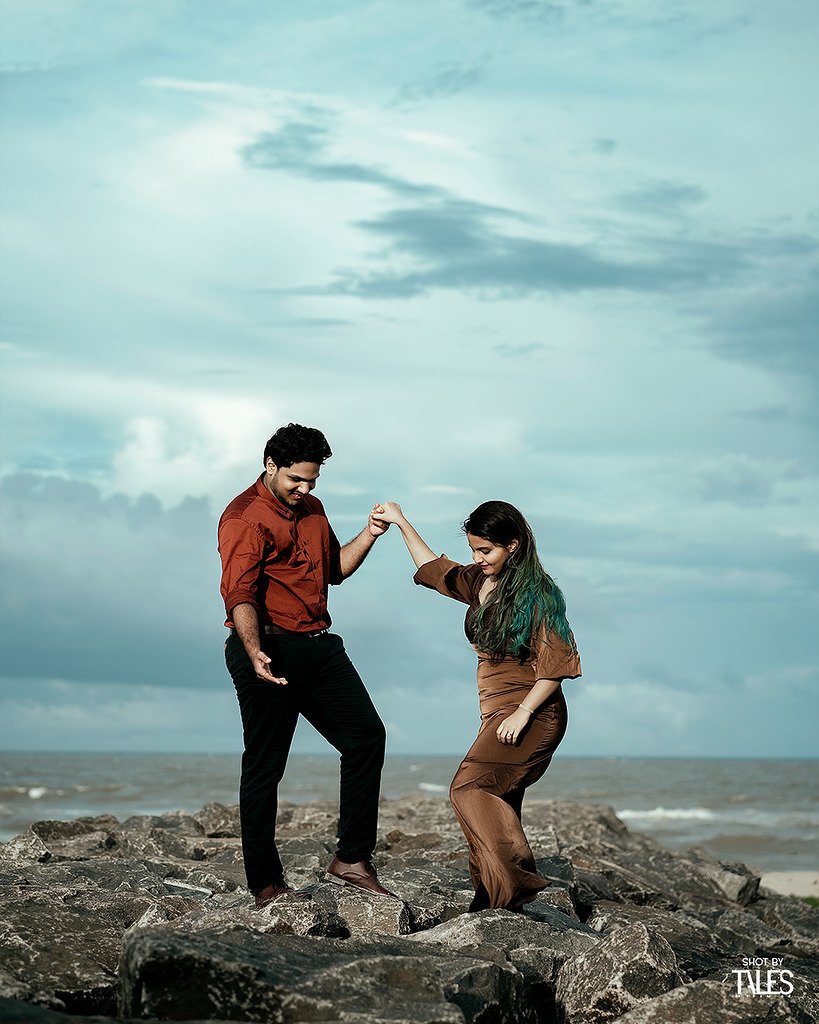 Tandra & Vasu — pre-wedding photography by Tales by Team AR, Chennai