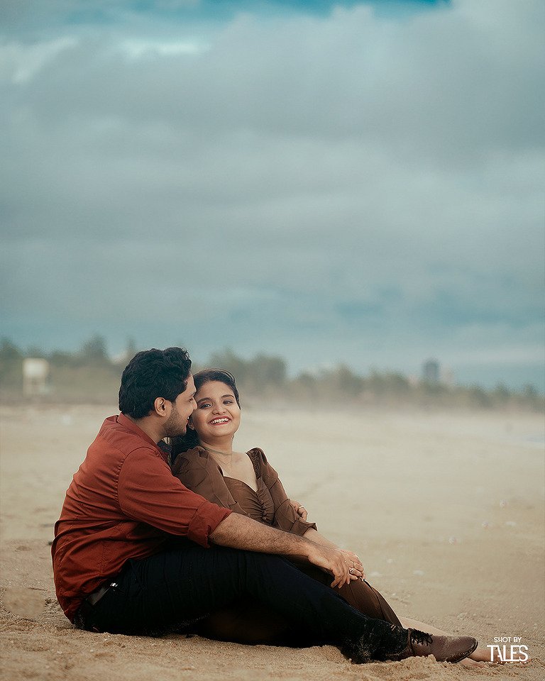 Tandra & Vasu — pre-wedding photography by Tales by Team AR, Chennai