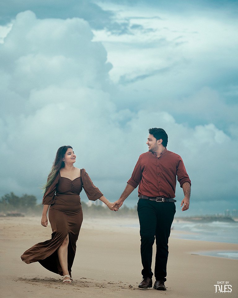 Tandra & Vasu — pre-wedding photography by Tales by Team AR, Chennai